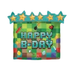 Фігура Happy Birthday - динаміт зелений