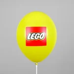 Латексна куля 30 см "LEGO"