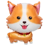 Фольгована фігура Песик коргі.